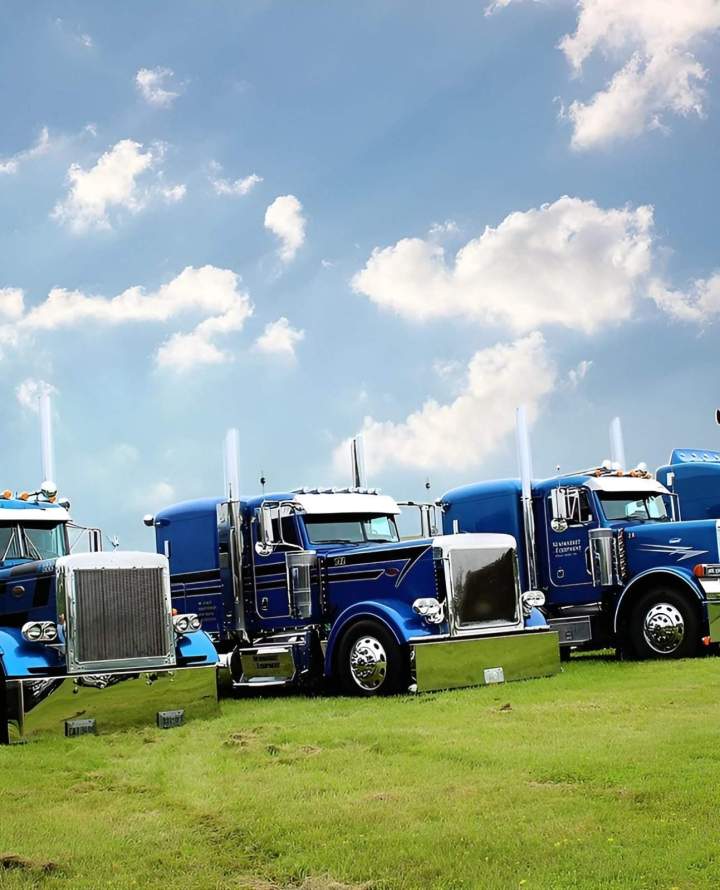 Heavy semi-trailers with chrome grille Ontario