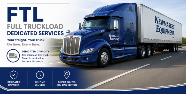 Delivering dedicated, reliable FTL shipping from our Ontario hub to anywhere across Canada and the United States.