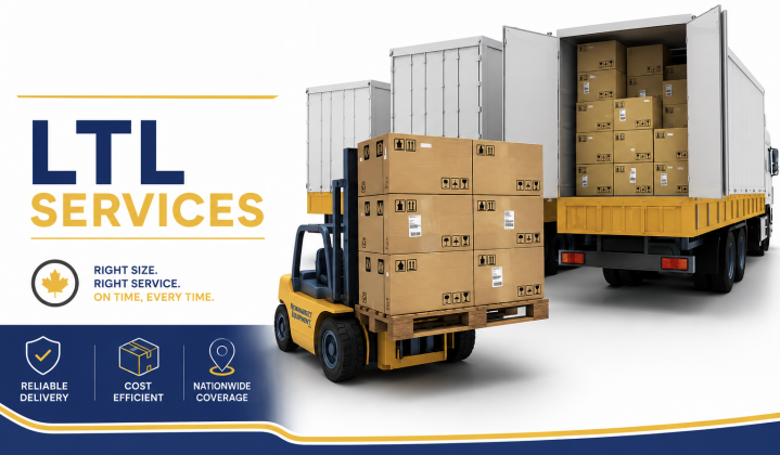 Our LTL services provide a cost‑efficient solution for smaller shipments. Freight is consolidated and tracked in real time for reliable delivery.
